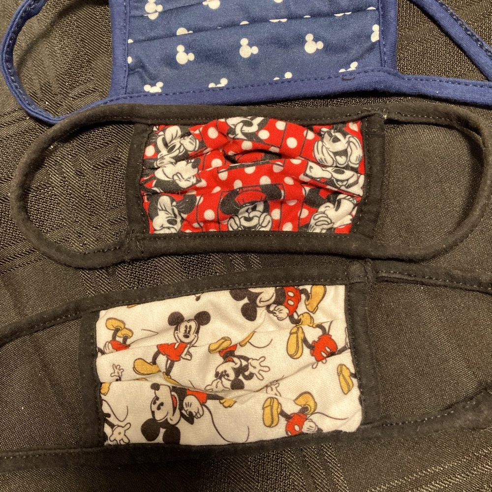 Disney face mask for toddlers.